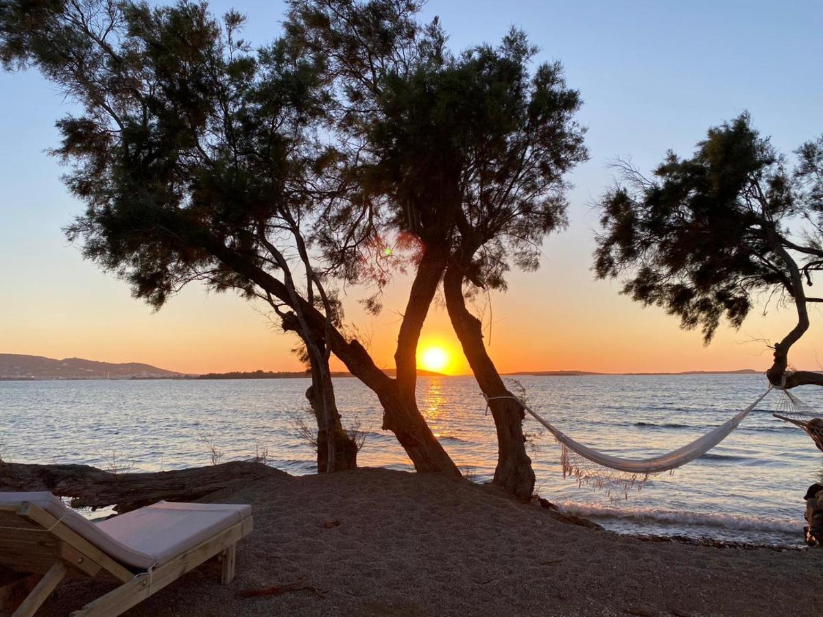 Seesoo Paros Beachfront Resort (Adults Only) Pounda エクステリア 写真