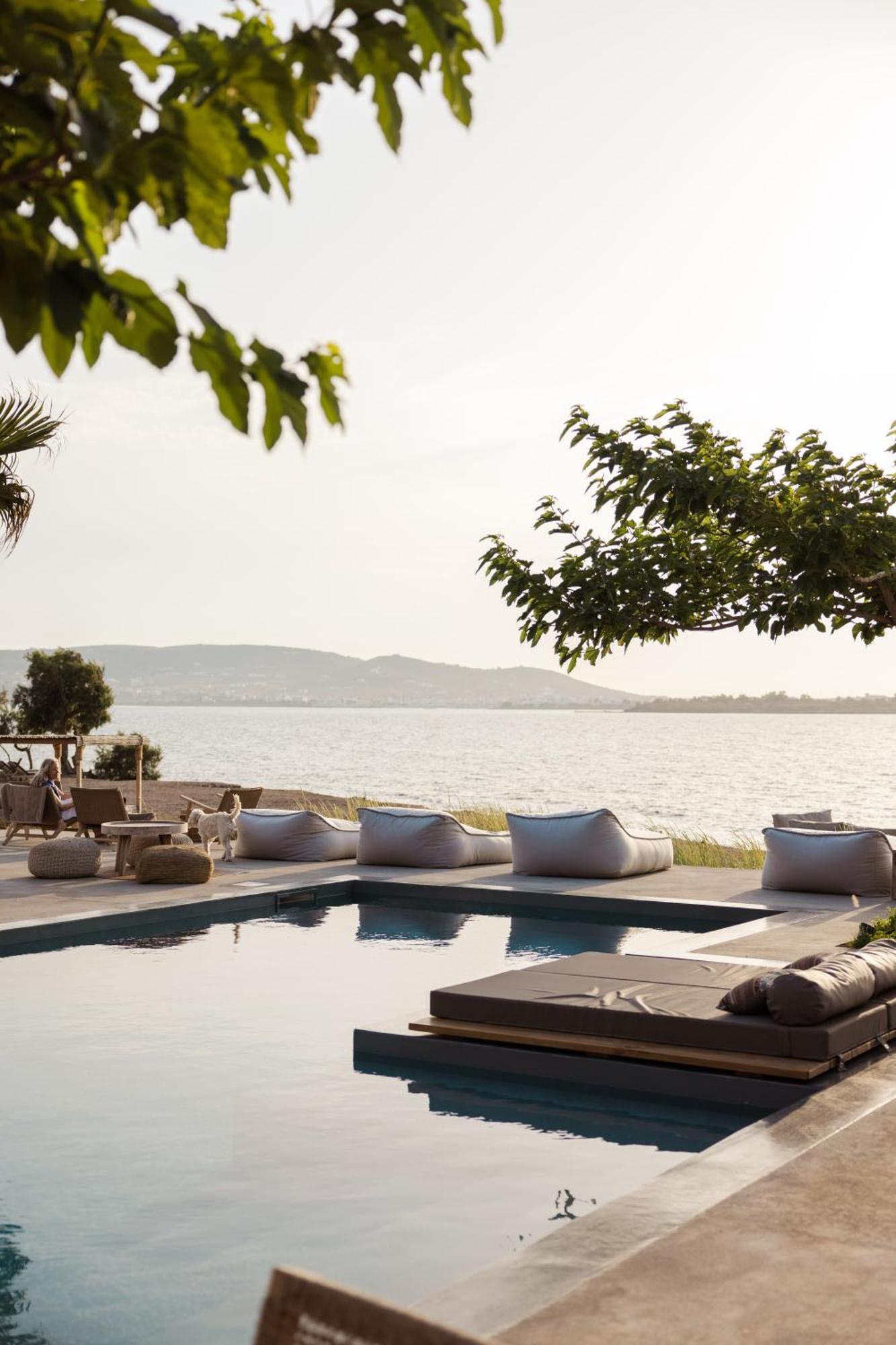 Seesoo Paros Beachfront Resort (Adults Only) Pounda エクステリア 写真